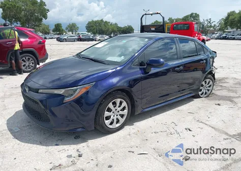 2021 Toyota Corolla Le из США, поврежденный, VIN JTDEPMAEXMJ134842